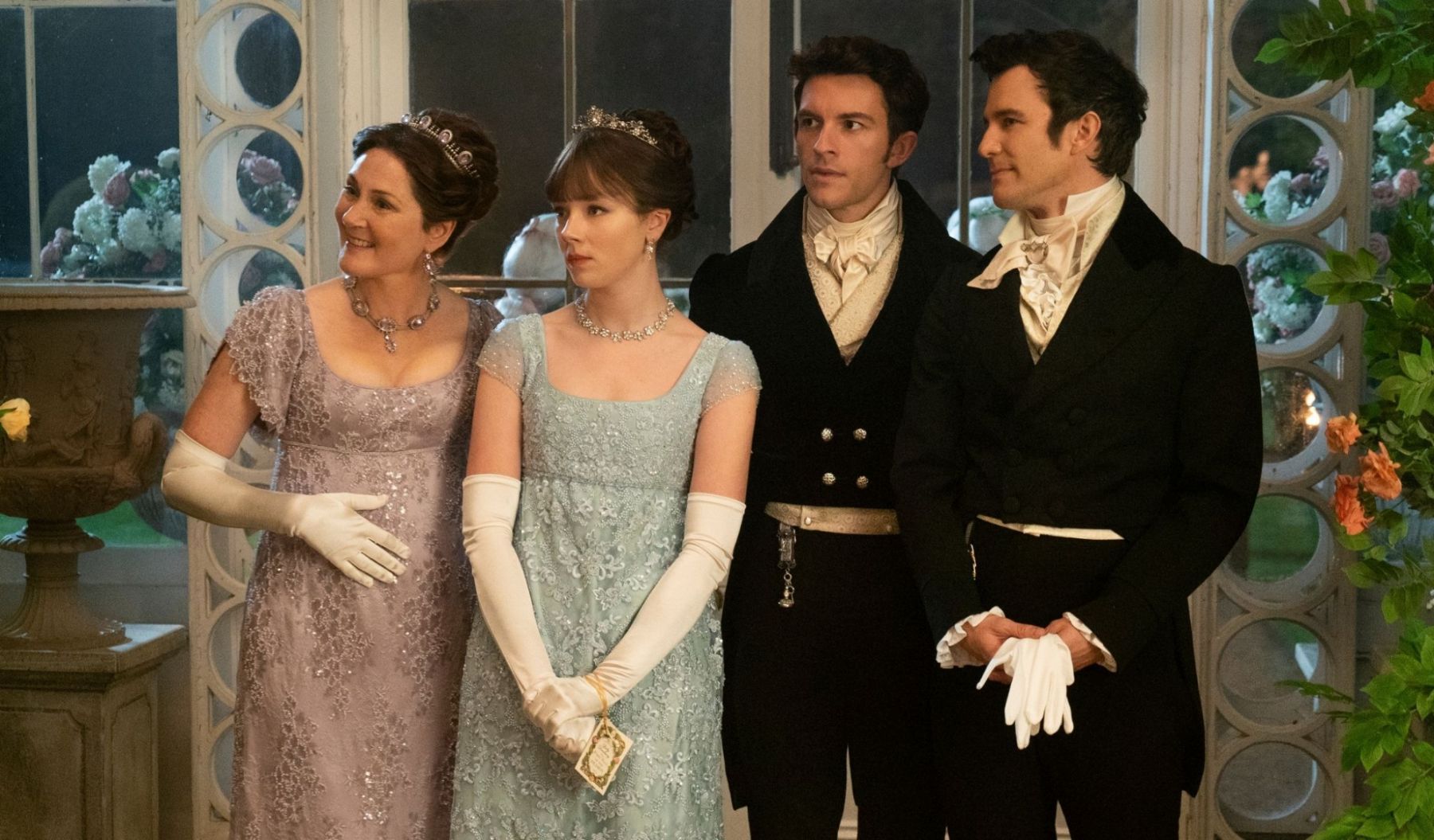 Ruth Gemmell, Claudia Jessie, Jonathan Bailey and Luke Thompson