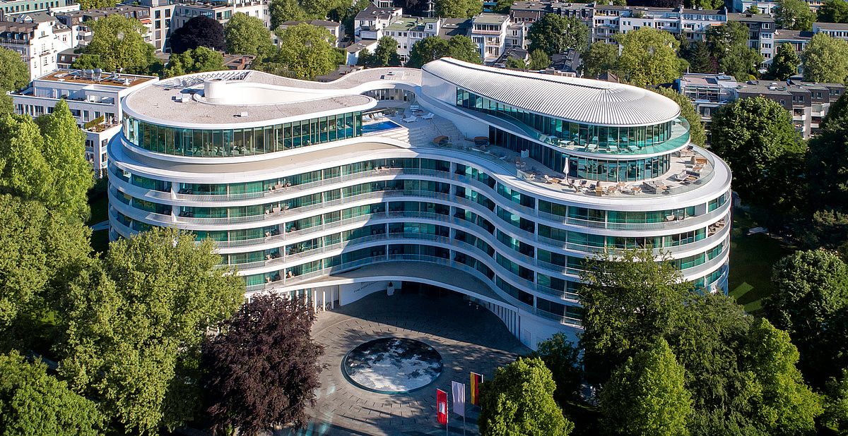 The sculptural exterior facade of The Fontenay (Image: Courtesy of The Fontenay)