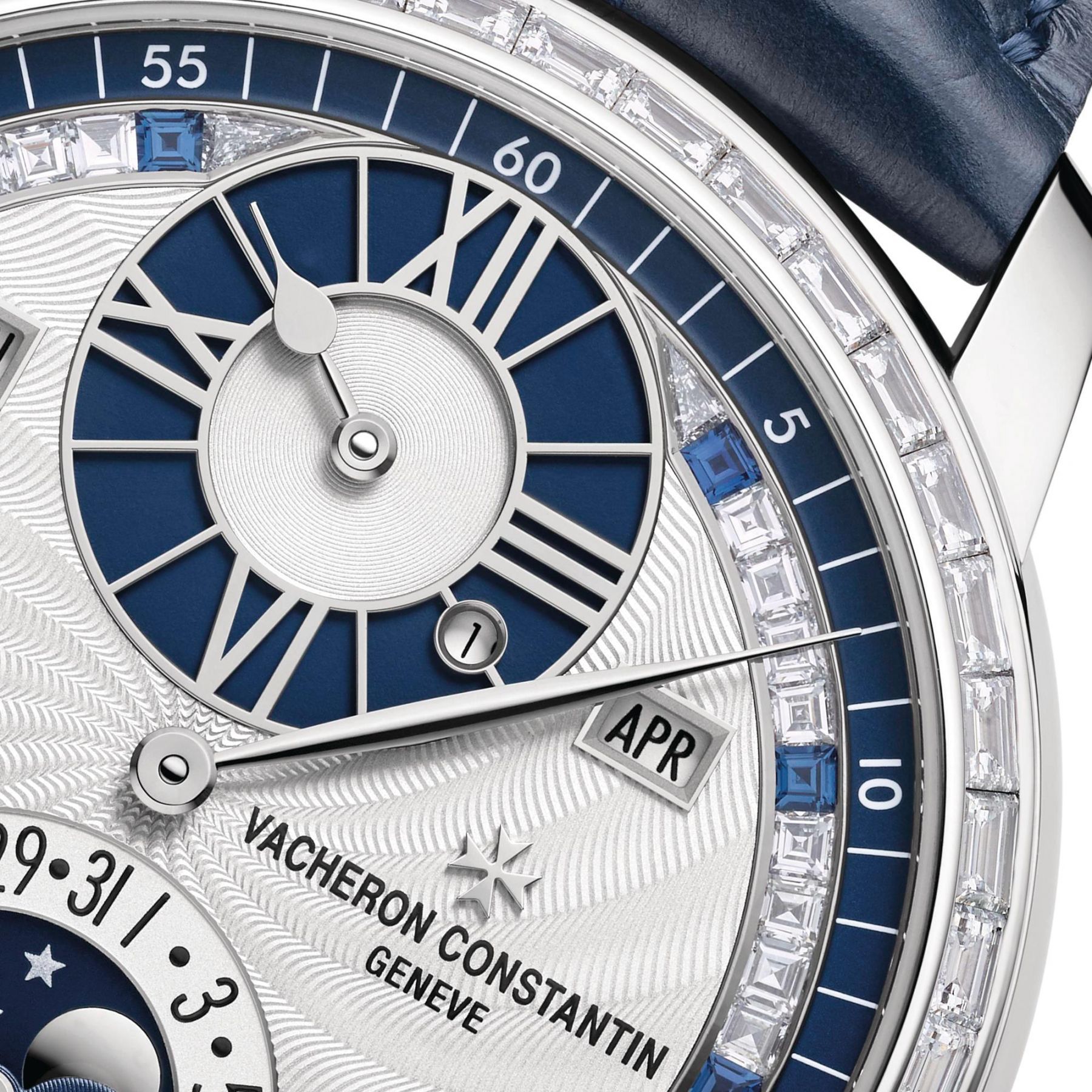 Regulator perpetual calendar â Moonlight Jewellery Sapphire 4007C/000G-B709