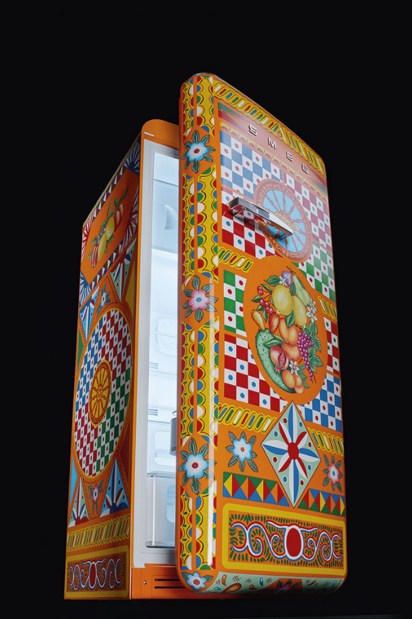 This chic fridge makes a bold statement