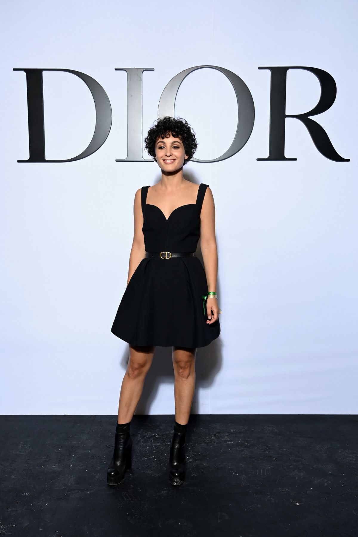 PARIS, FRANCE - SEPTEMBER 28: Barbara Pravi attends the Dior Womenswear Spring/Summer 2022 show as part of Paris Fashion Week at Jardin des Tuileries on September 28, 2021 in Paris, France. (Photo by Pascal Le Segretain/Getty Images For Dior)