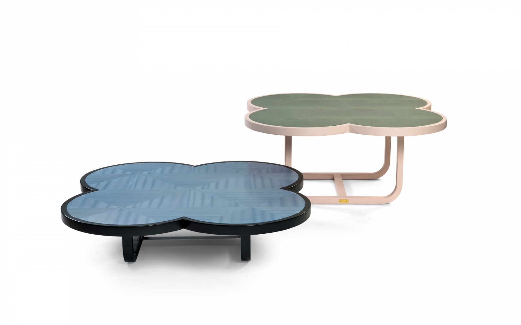 Gebrüder Thonet Vienna Caryllon coffee tables by Crustina Celestino. Available from Space Furniture