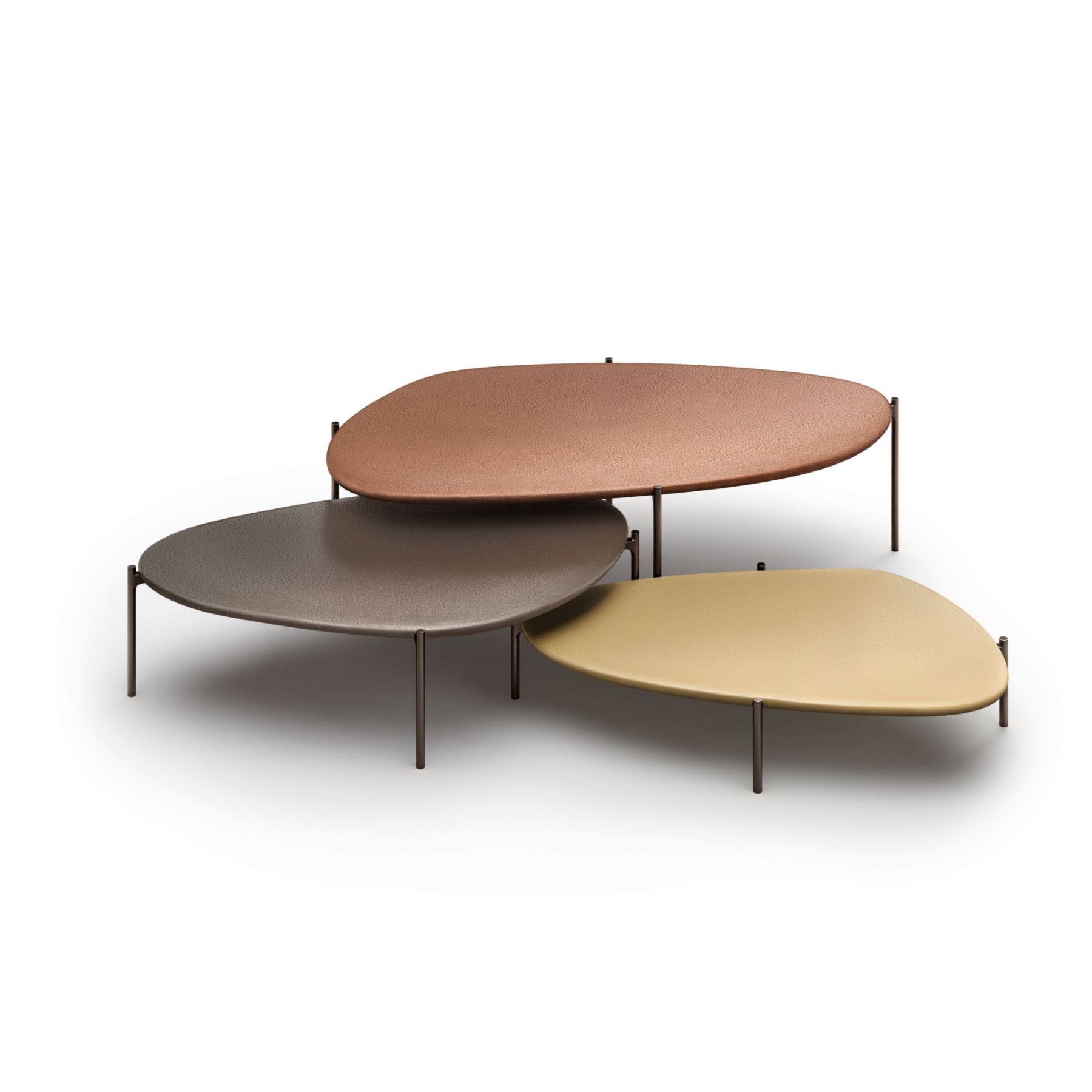 Walter Knoll Ishino coffee tables by Daï Sugasawa. Available from Walter Knoll Malaysia