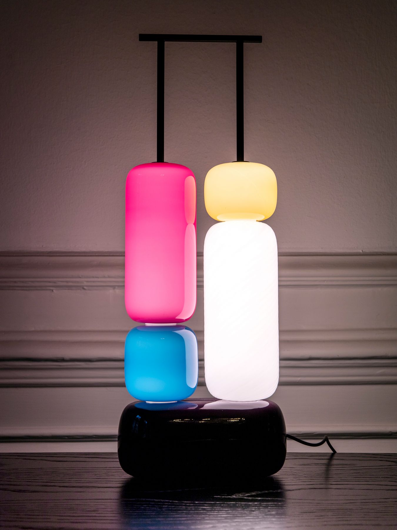 The Dhala table lamp by Luca Nichetto, from Stellar Works