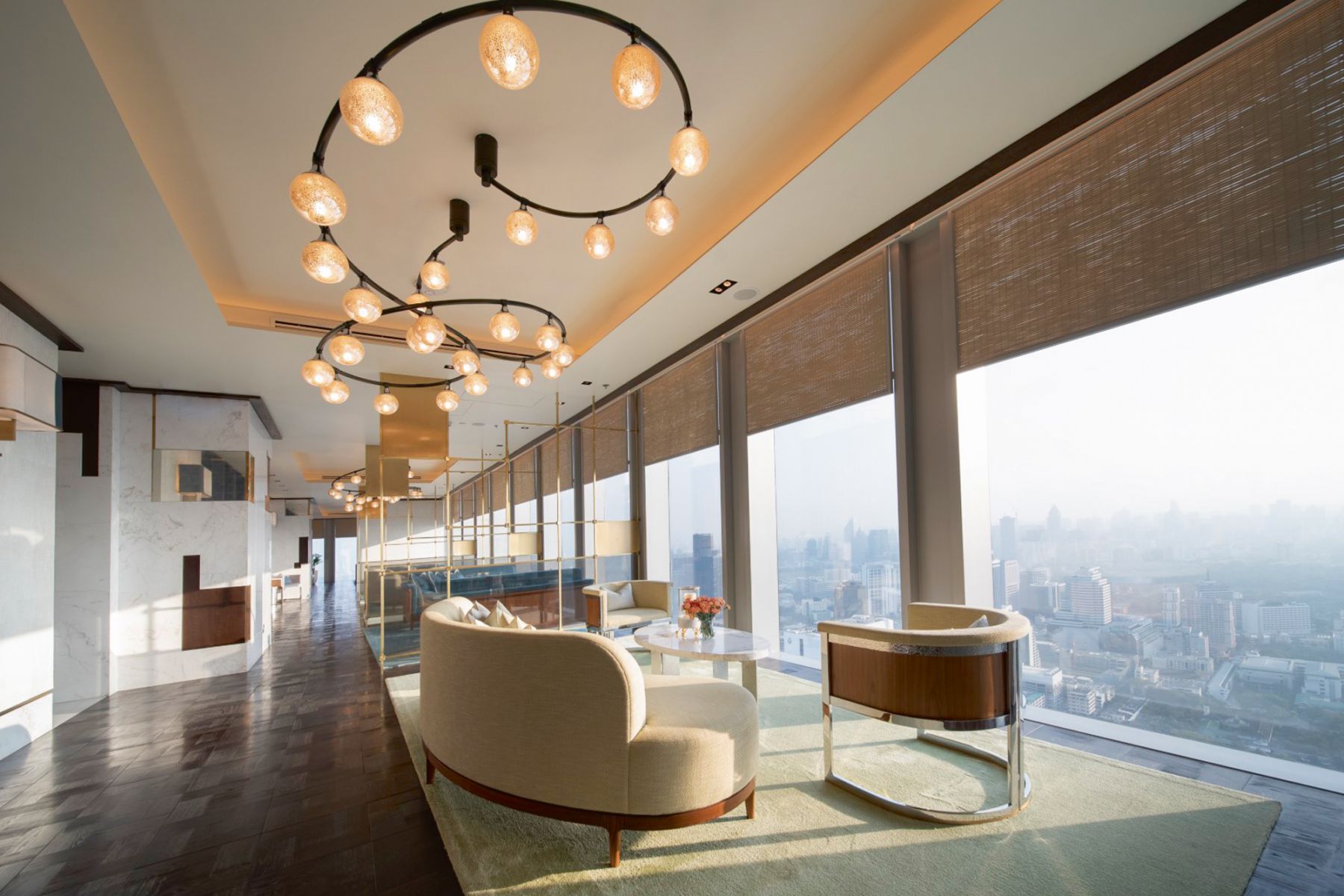 The Ritz-Carlton Residences Bangkok offers panoramic views of the city