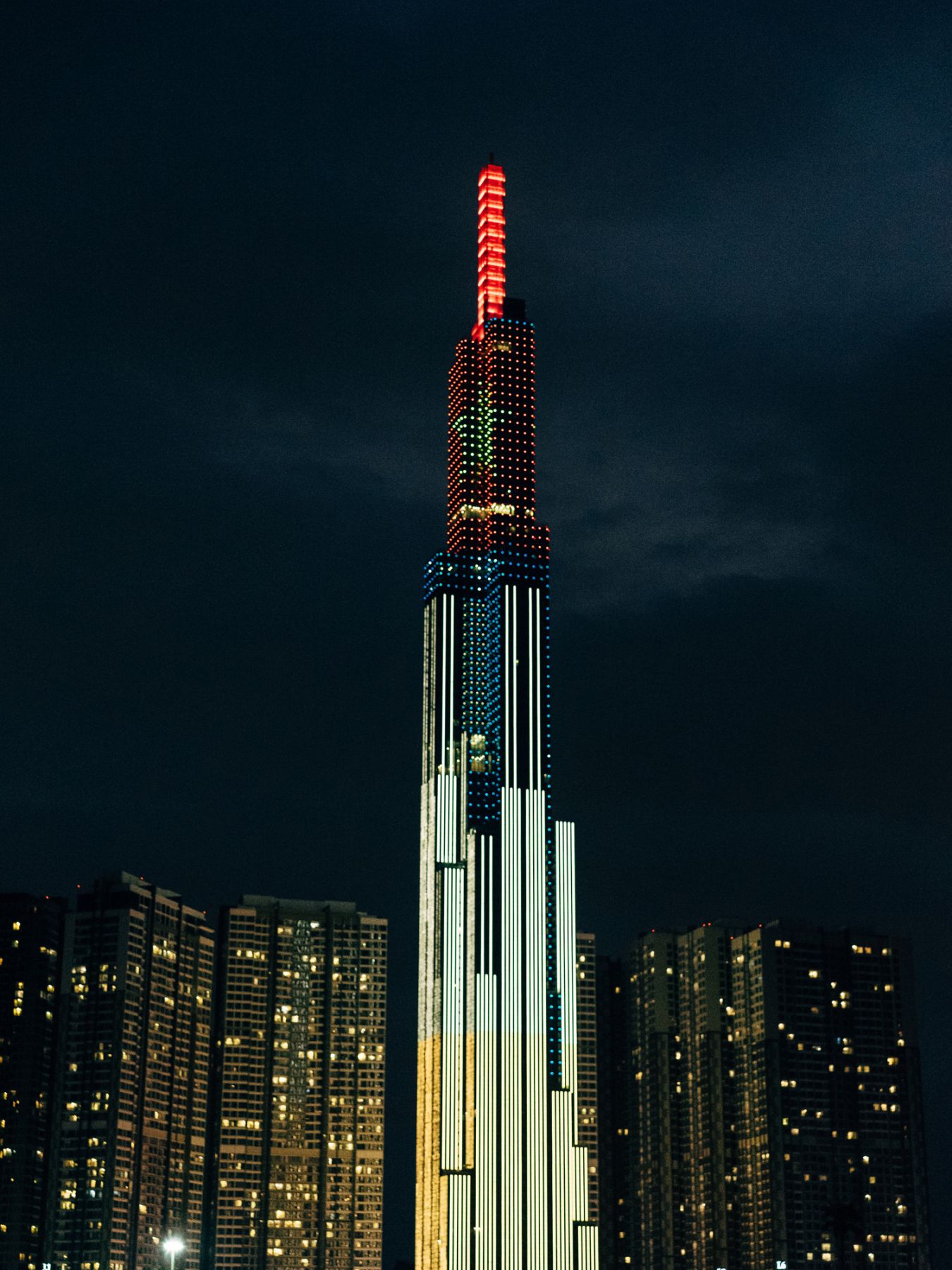 A high-rise tower in Ho Chi Minh City, Vietnam, where the country is expanding rapidly