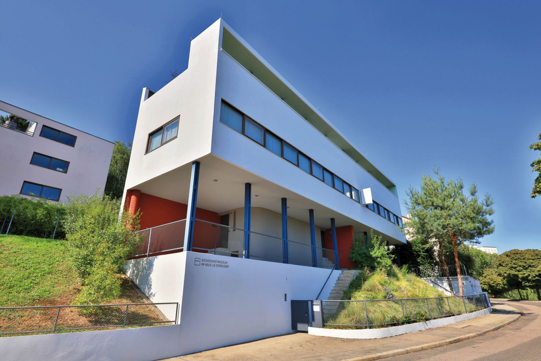 The minimalist house designed by Le Corbusier for the Weissenhof Estate (Image: Stuttgart-Marketing GmbH)