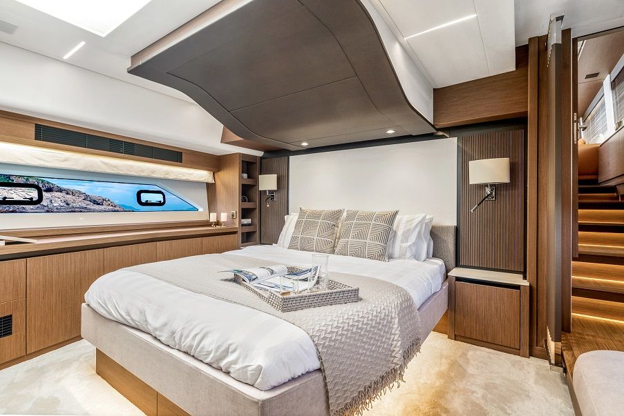 Prestige X70. Credit: Asia Yachting
