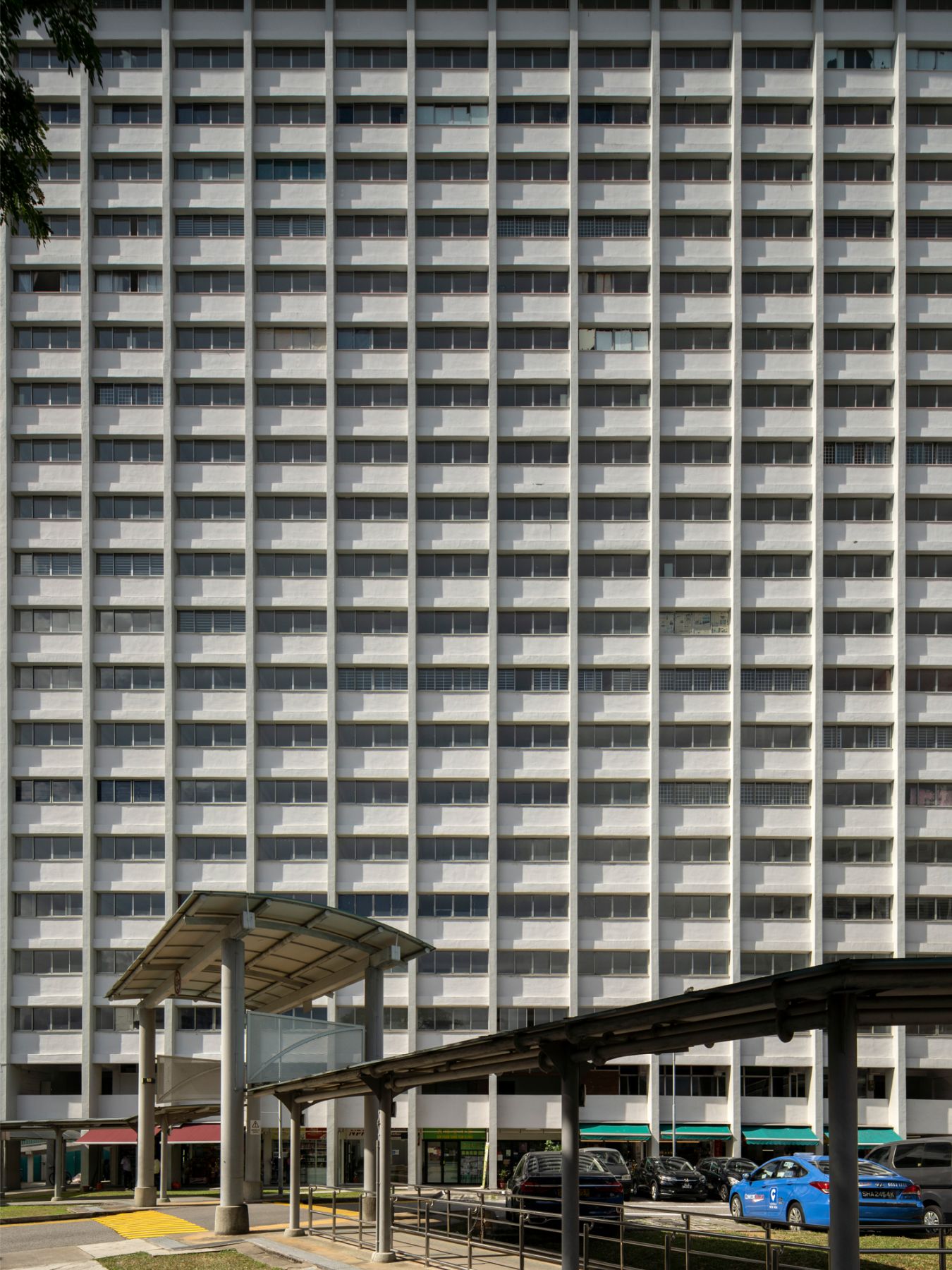 Blocks 63 to 66 Yung Kuang Road were notable for their 21 storeys, which was a rare feature in the olden times in Singapore (Image: Courtesy of Docomomo Singapore)
