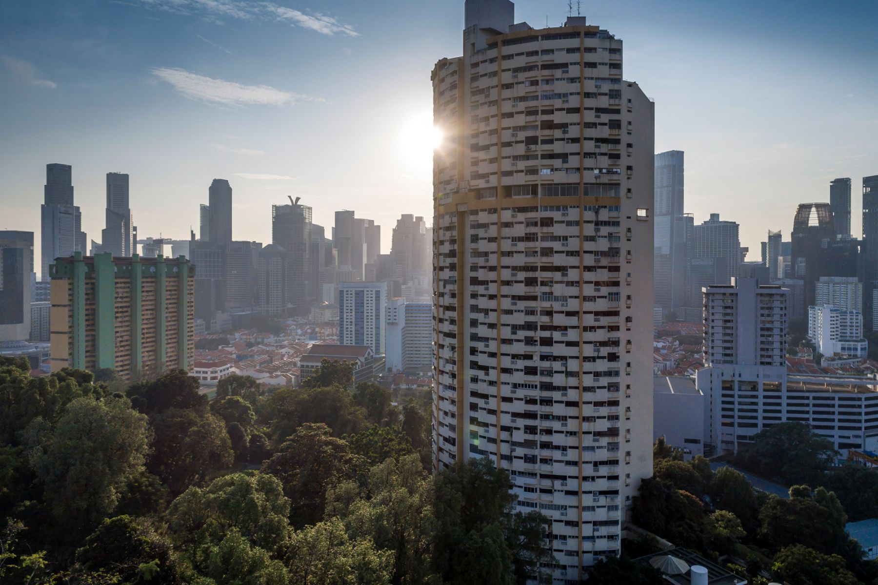 Built in 1976, Pearl Bank Apartments was once the tallest apartment block in Singapore (Image: Courtesy of Docomomo Singapore)