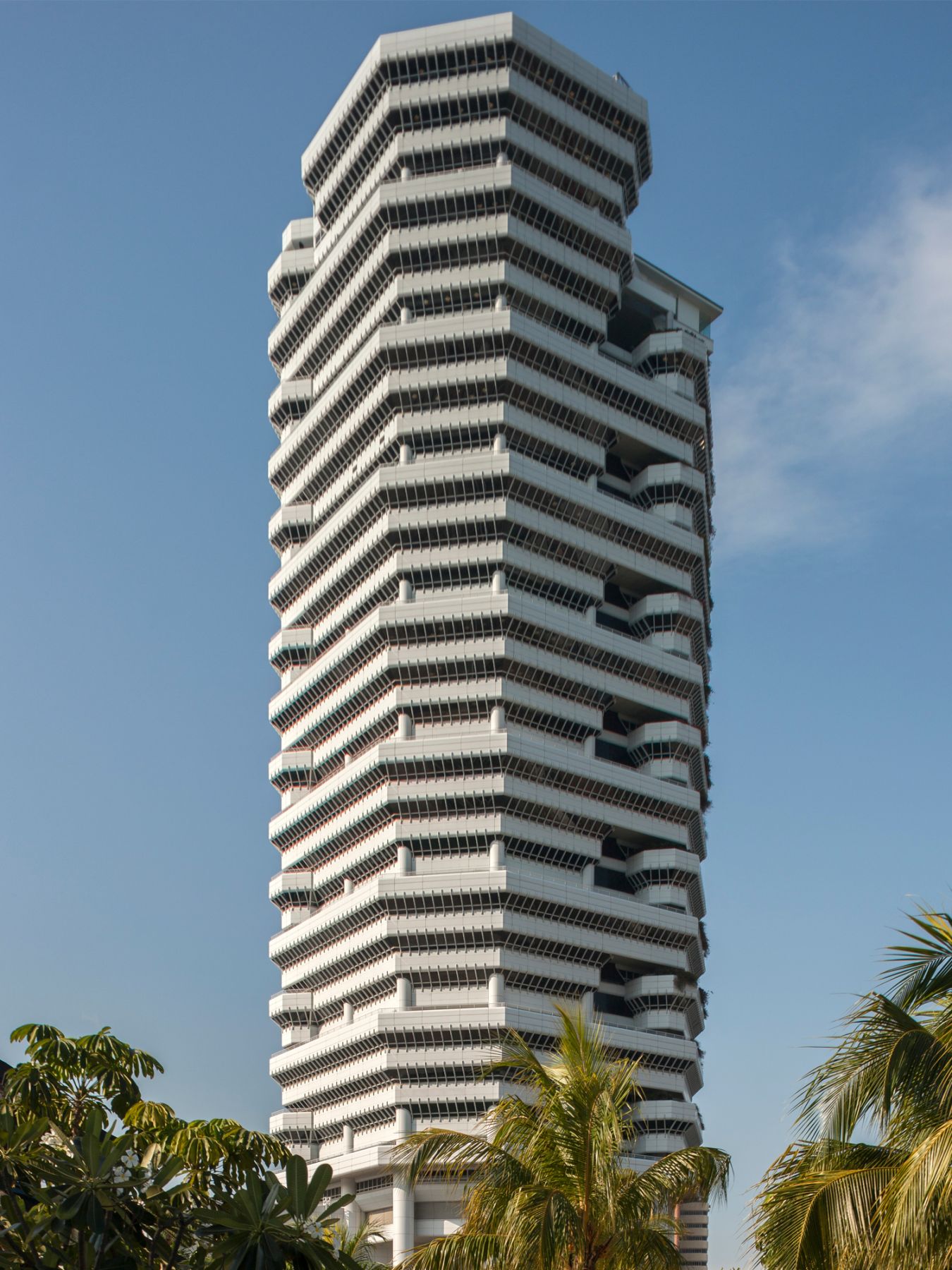 A 41-storey office tower located at 300 Beach Road, in the upcoming Marina Bay Financial District, The Concourse is designed by Paul Rudolph (Image: Courtesy of Docomomo Singapore)