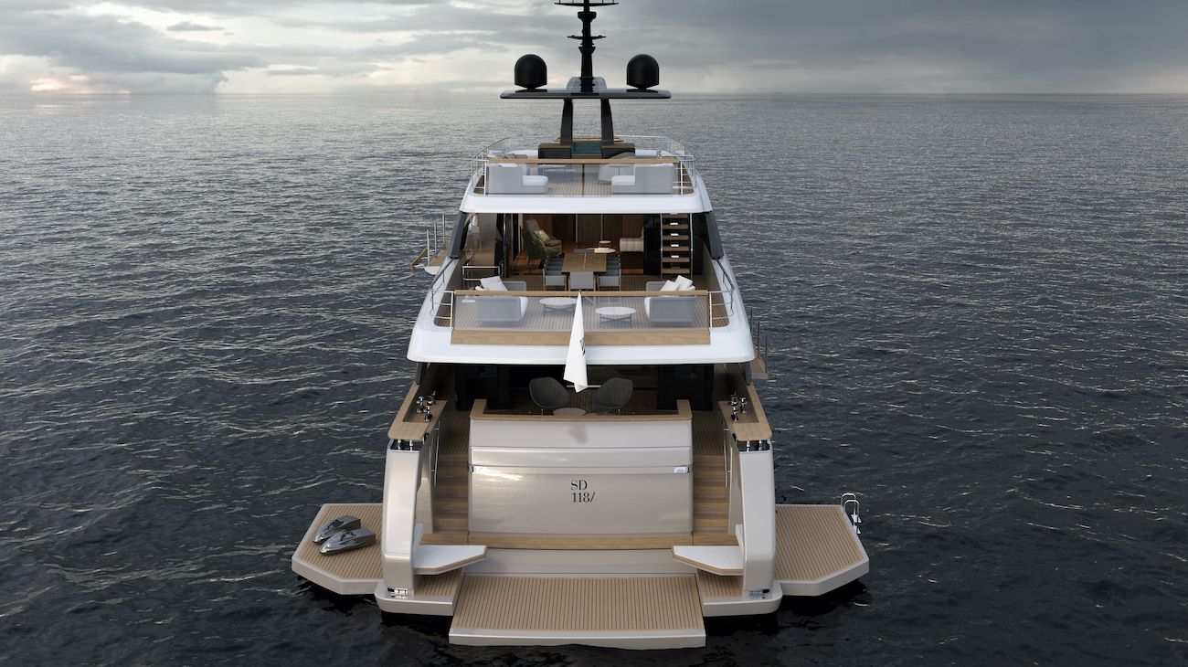 Sanlorenzo SD118. Credit: Simpson Marine