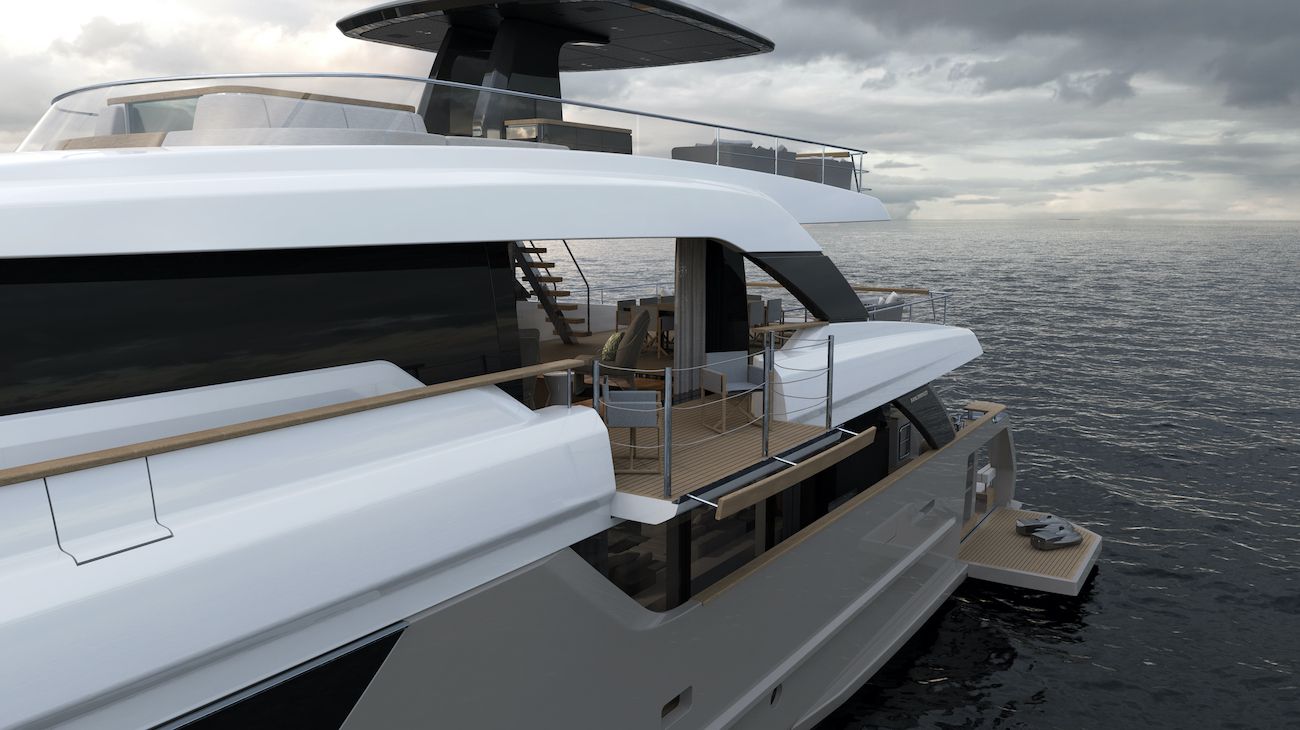 Sanlorenzo SD118. Credit: Simpson Marine