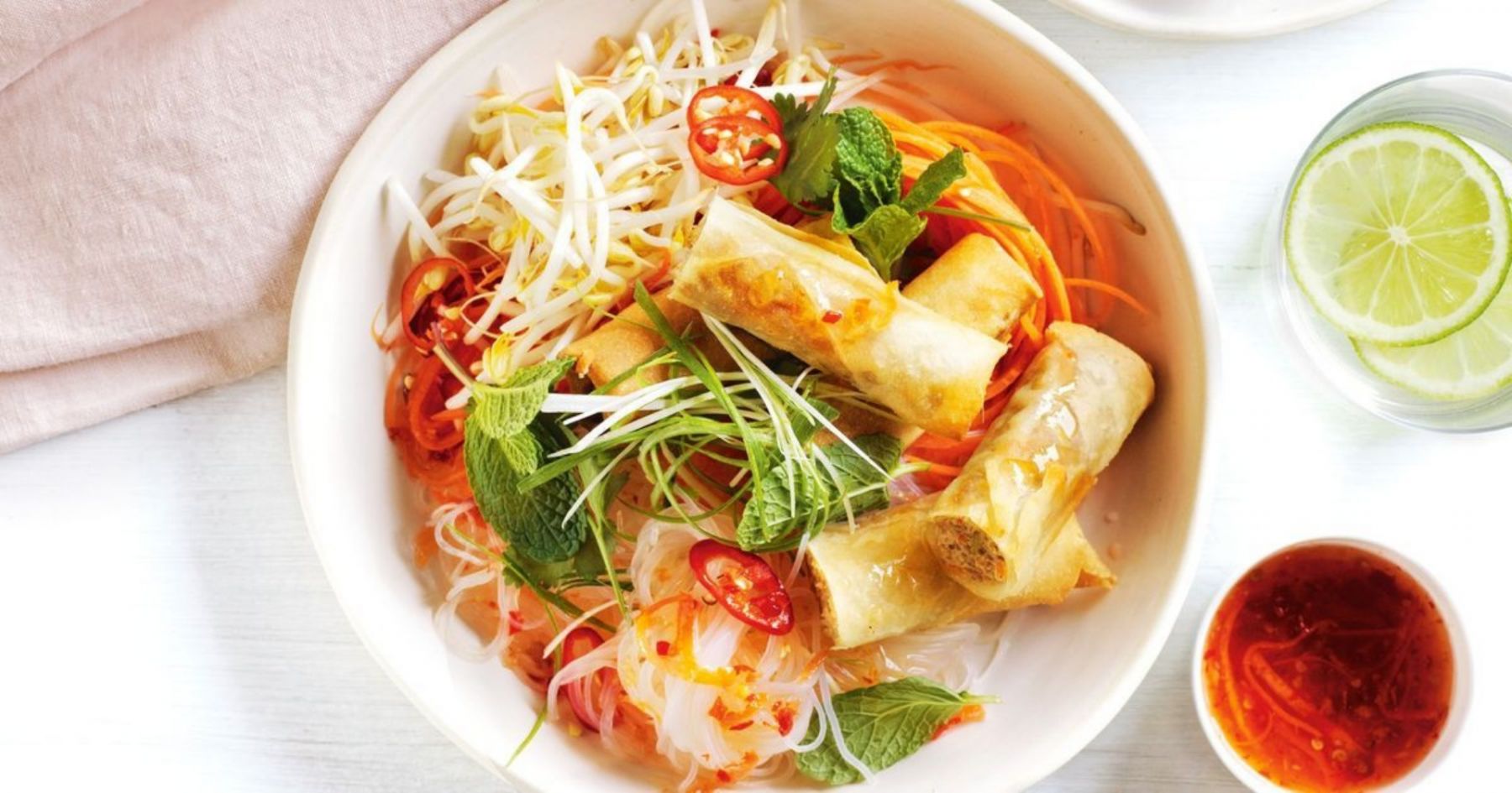 Air Fryer Vietnamese-Style Spring Roll Salad | Photo: Taste Magazine