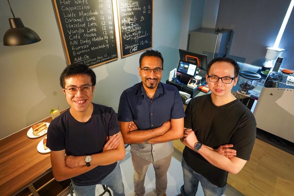 Tan Pheng Hian, Ashvin Nair and Wong Kian Boon