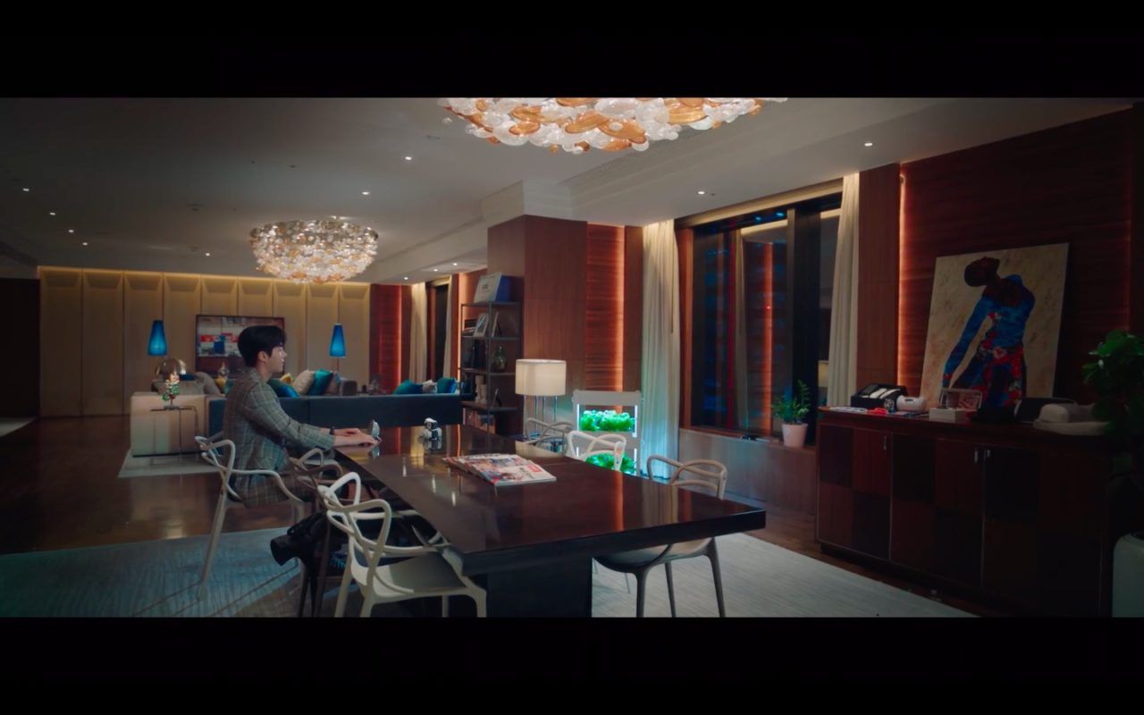 The penthouse suite was also the home of Start Up's Han Ji-pyeong(Kim Seon-ho) (Image: Courtesy of Netflix)