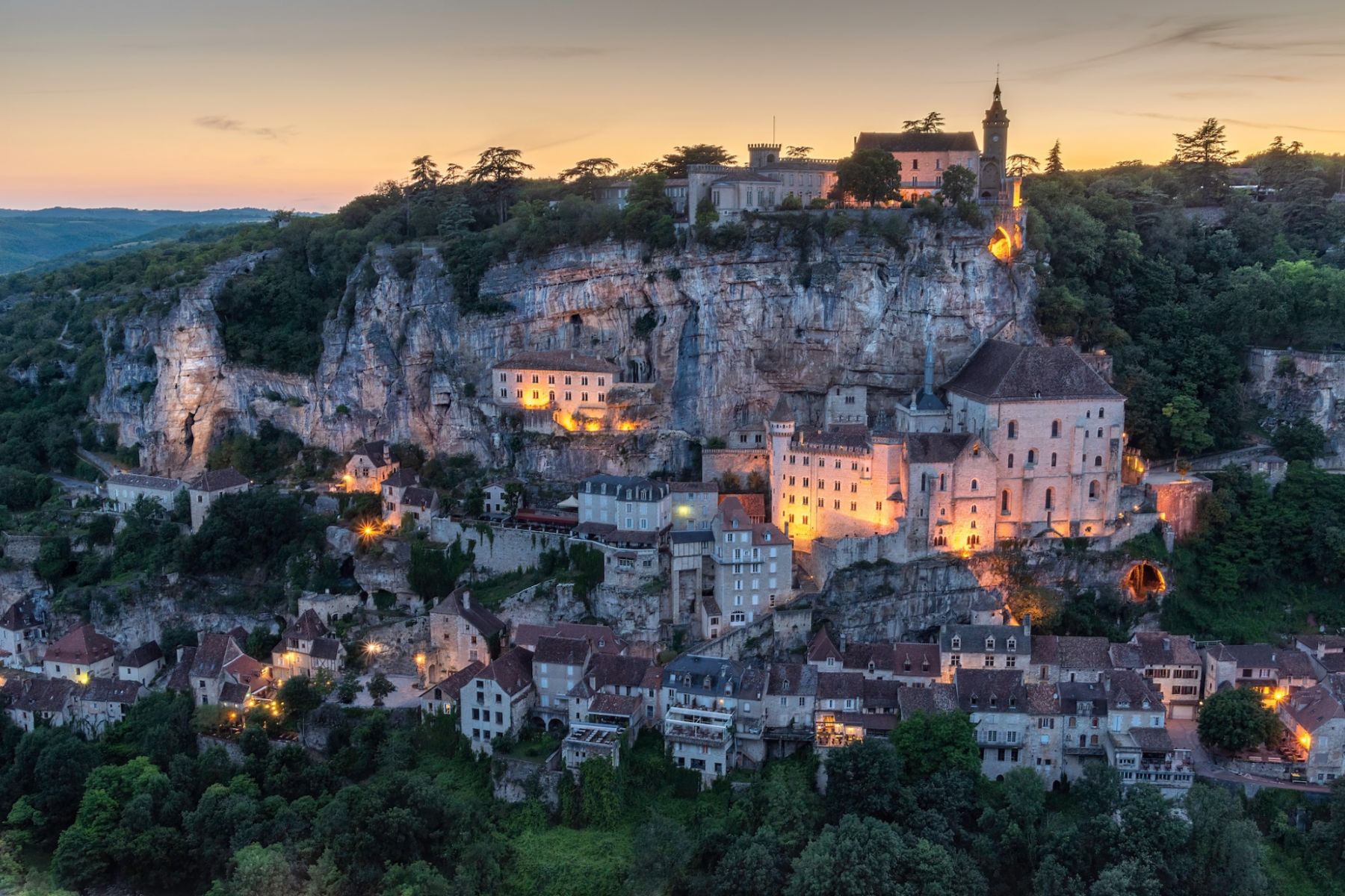 Rocamadour Dordogne Valley Hill-top Village France