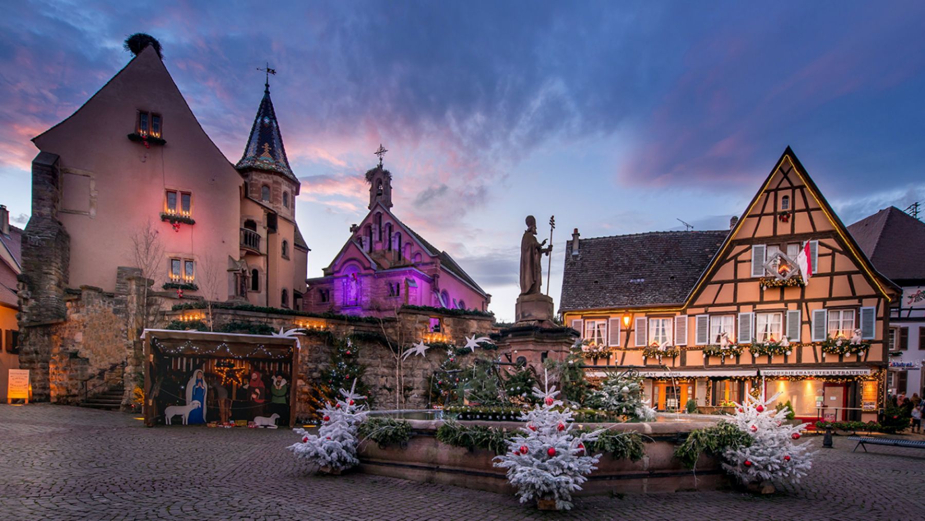 Eguisheim Alsace Christmas Market France