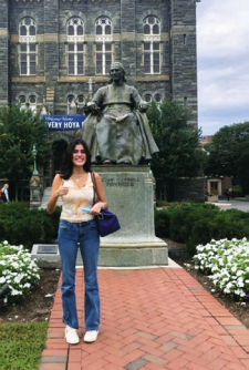 KATYA ZOBEL DE AYALA Georgetown University, Major in Psychology and Minor in Film and Media Studies