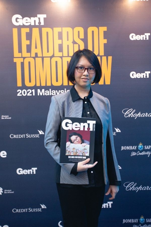 Wan Jamila Wan Shaiful Bahri, artist and founder of ArtJamila Gallery
