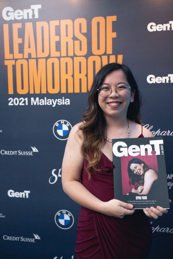 Qyira Yusri, co-founder of Undi 18
