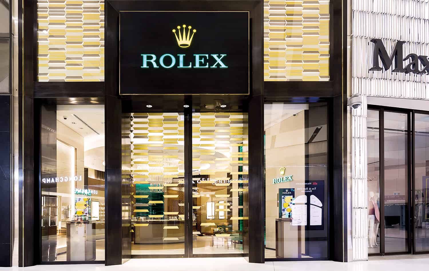 Rolex at Sydney International Airport