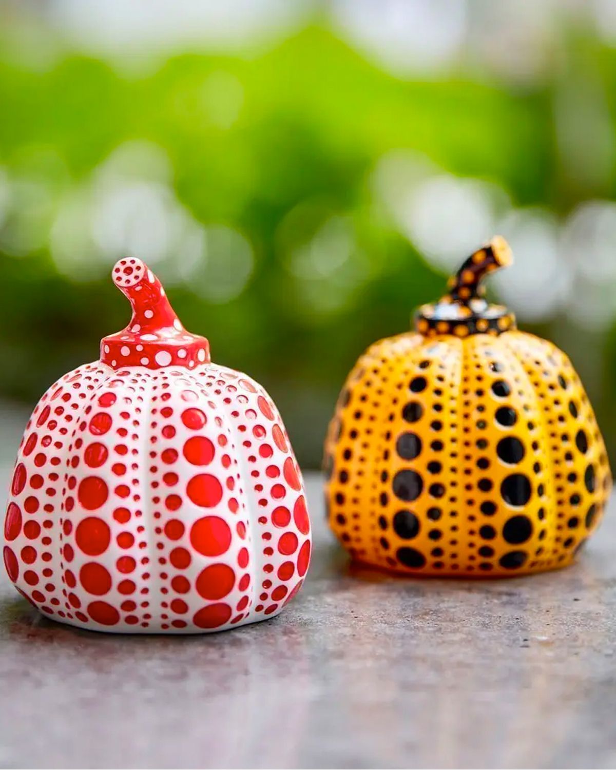 The Kusama Pumpkins designed by Yayoi Kusama takes its appearance after the designer's most well-known motif (Image: Courtesy of MoMA Design Store)