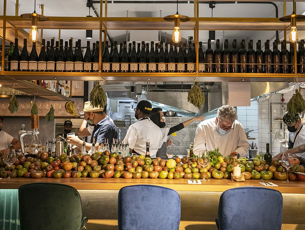 Open kitchen