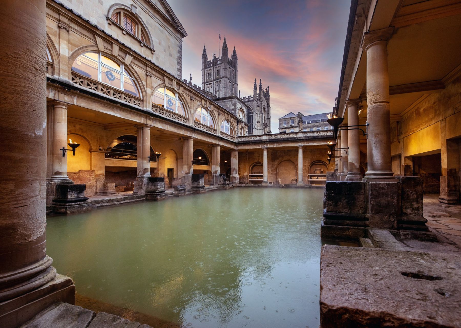 Roman Baths (Photo: Rebecca Faith Photography / Roman Baths UK)