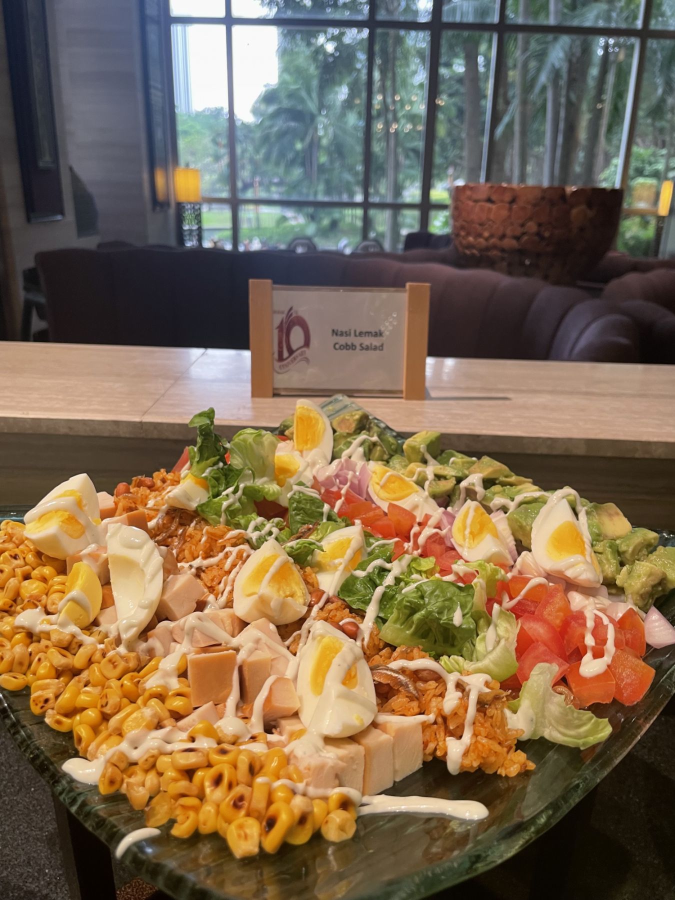 Nasi Lemak Cobb Salad