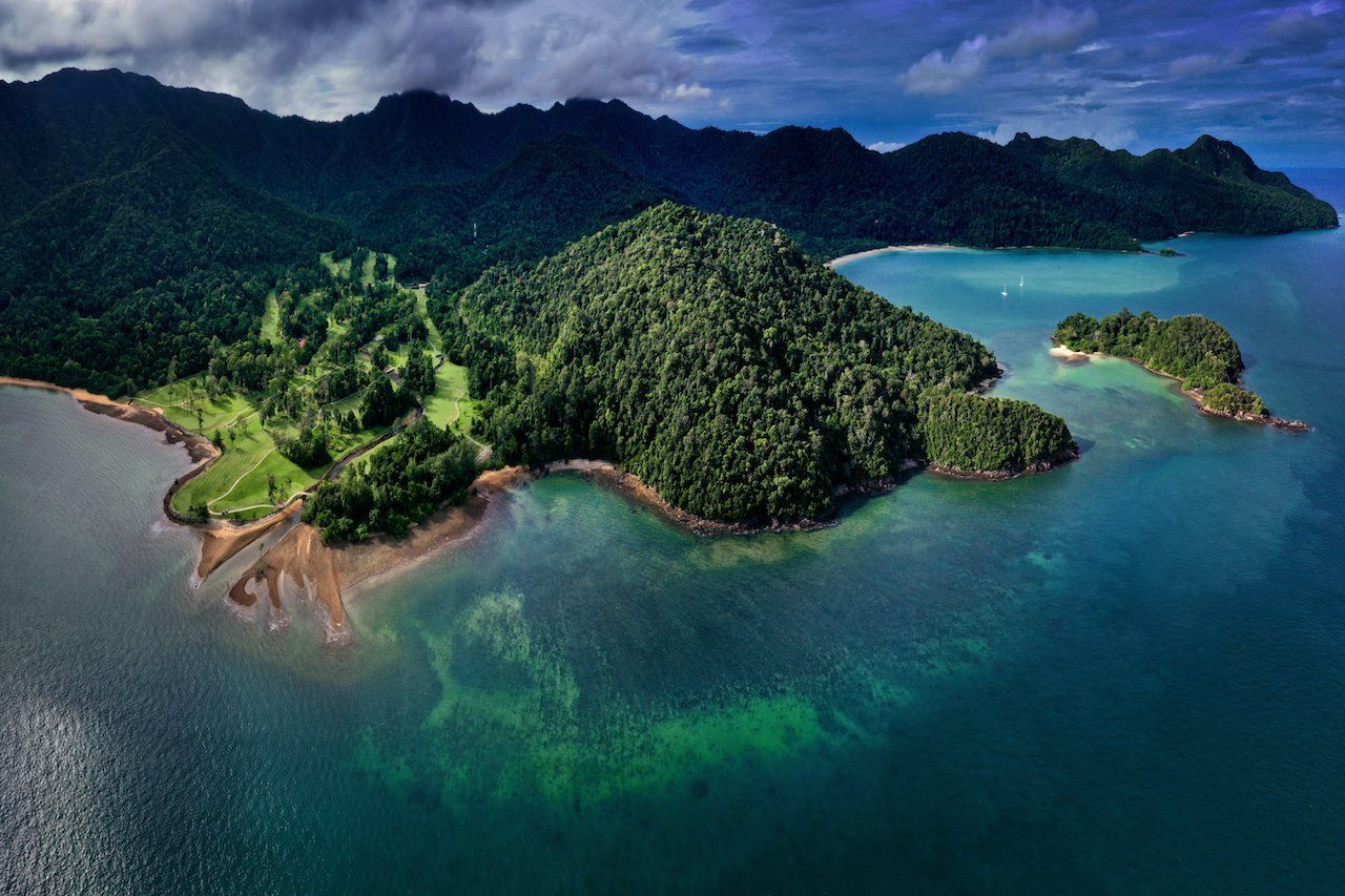 L'hÃtel The Datai Langkawi.The Els Club Teluk Datai Golf Course.