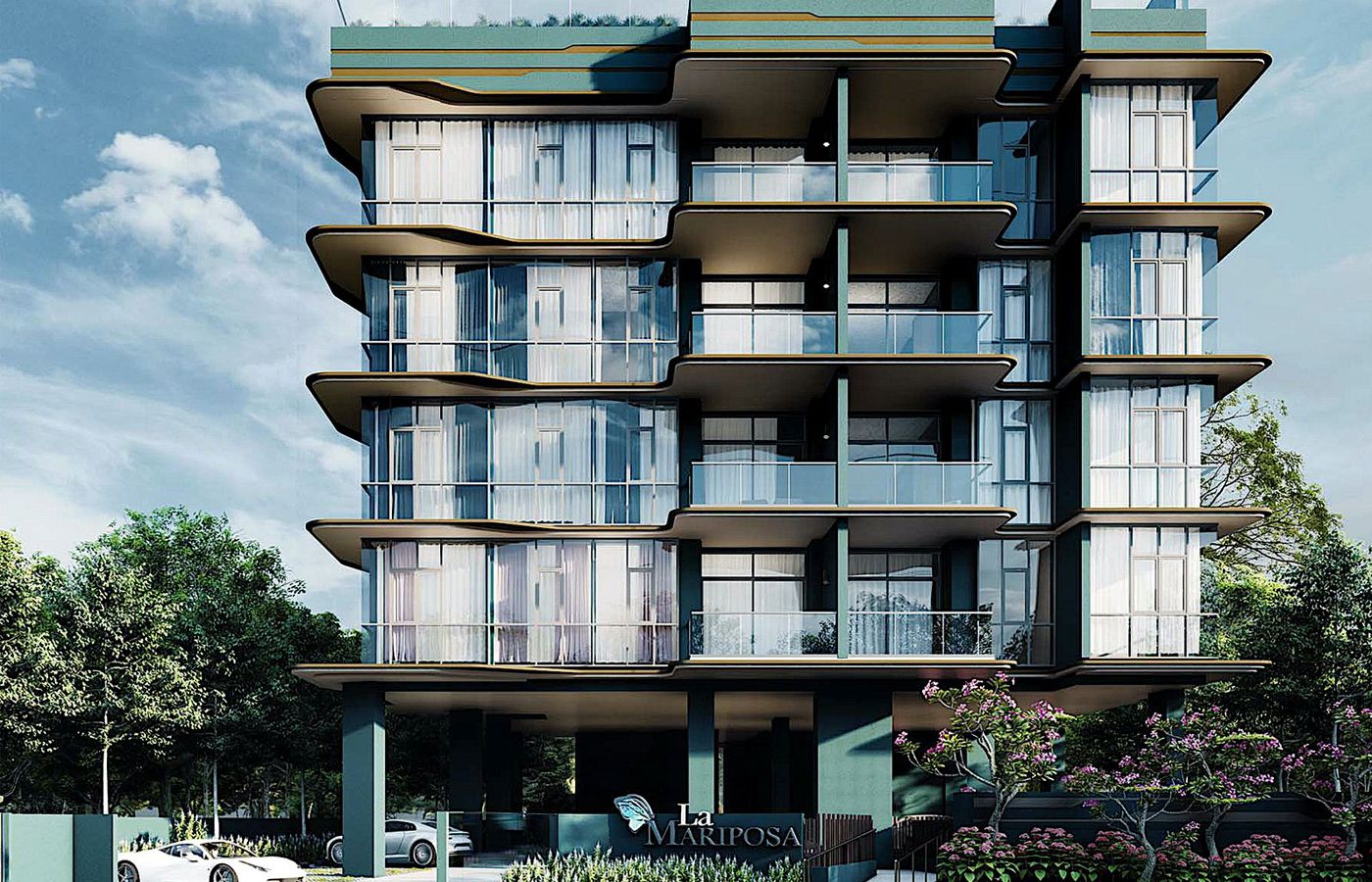 Artist's Impression of La Mariposa, developed by Lakeview (Image: Courtesy of Lakeview)