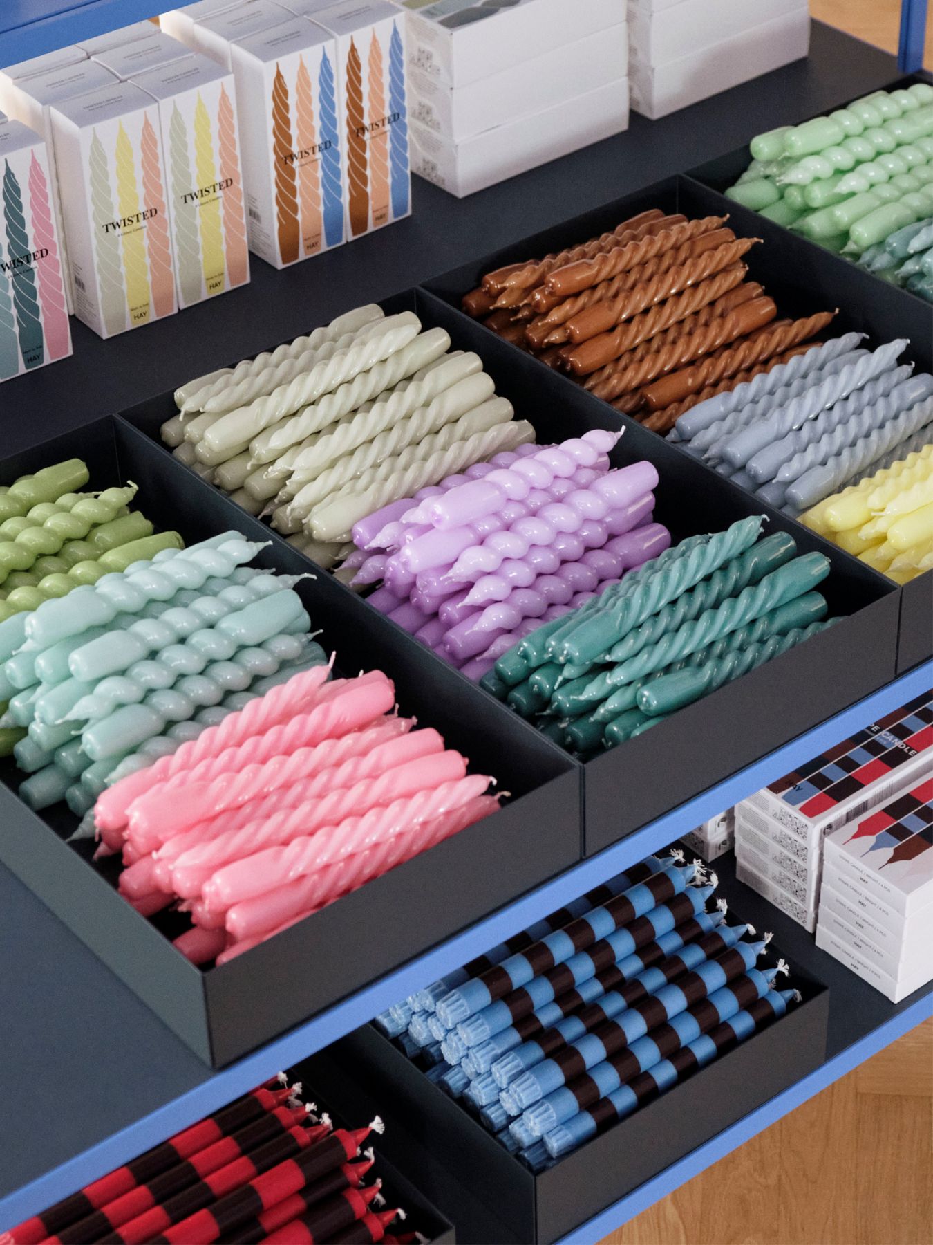The headquarters is a vibrant showcase of Hay's signature collections (Image: Hay)