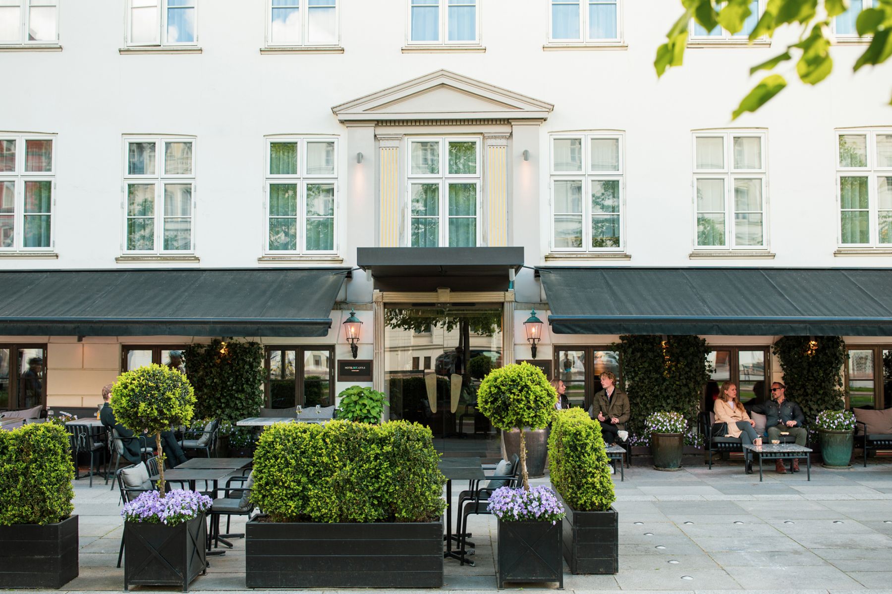 The exterior facade of Hotel Skt. Annæ (Image: Hotel Skt. Annæ)