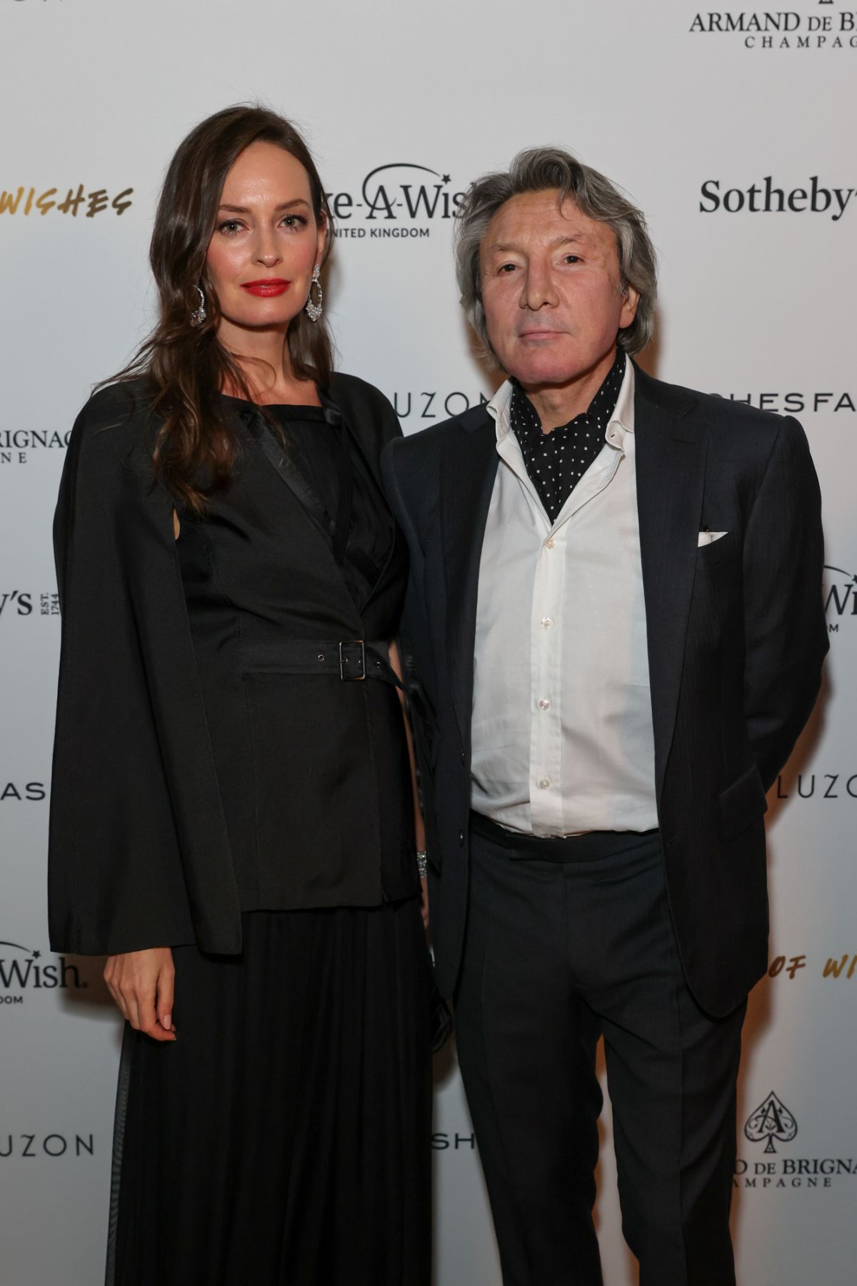 LONDON, ENGLAND - OCTOBER 11: Yana Max and Leon Max attend the Art of Wishes Gala at Natural History Museum on October 11, 2021 in London, England. (Photo by David M. Benett/Dave Benett/Getty Images for Art of Wishes)