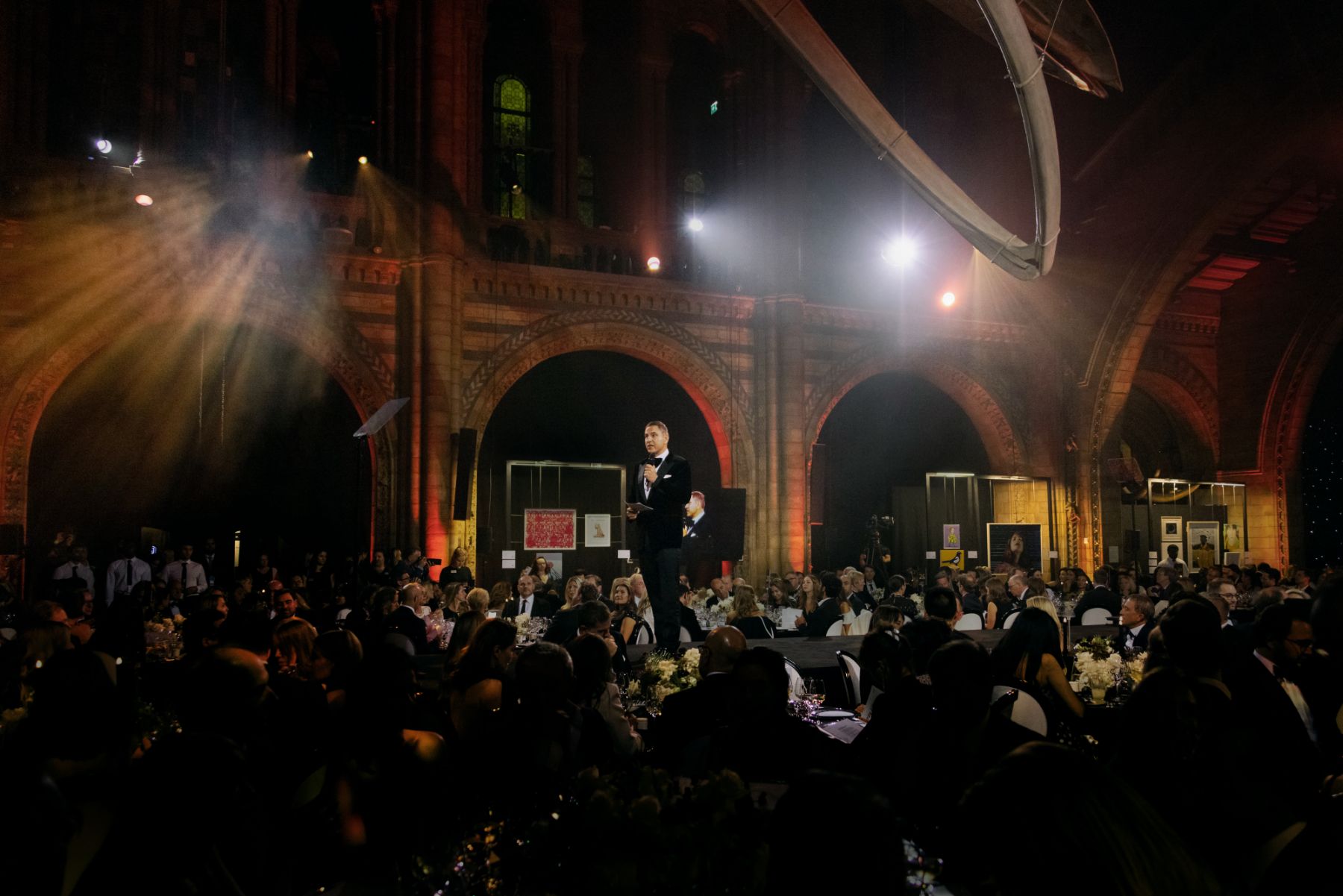 LONDON, ENGLAND - OCTOBER 11: David Walliams attends the Art of Wishes Gala at Natural History Museum on October 11, 2021 in London, England. (Photo by David M. Benett/Dave Benett/Getty Images for Art of Wishes)