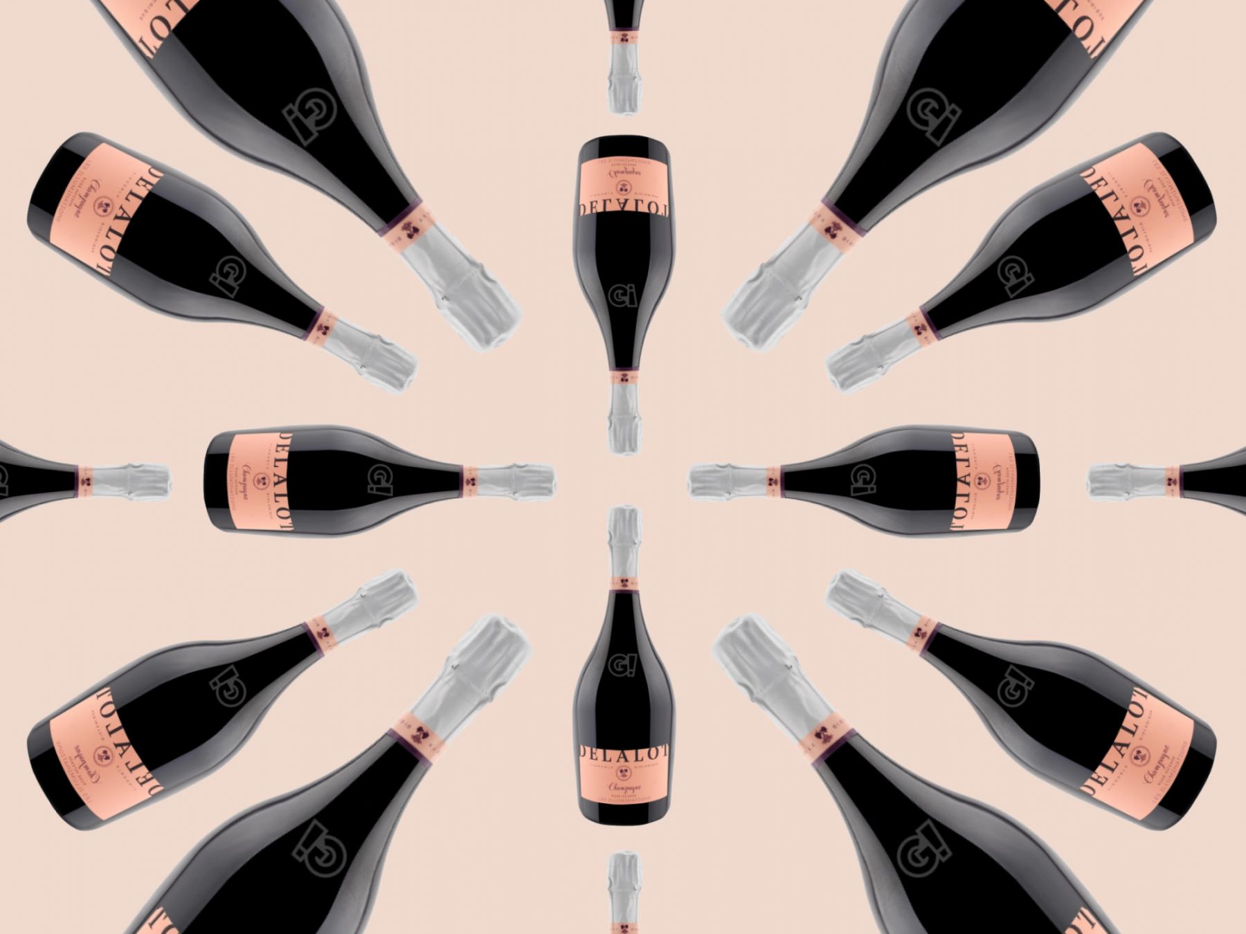 Delalot Rosé Intense Les Illuminations NV