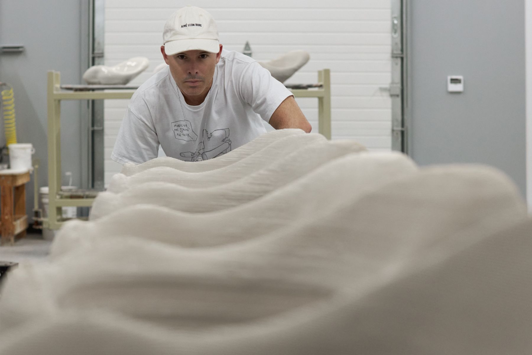 Arsham pays homage to Kohler’s 148-year history with the use of materials