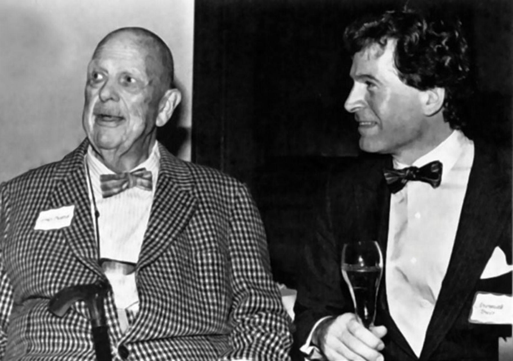 Tower with James Beard in 1980 (Photo: Courtesy of Jeremiah Tower)
