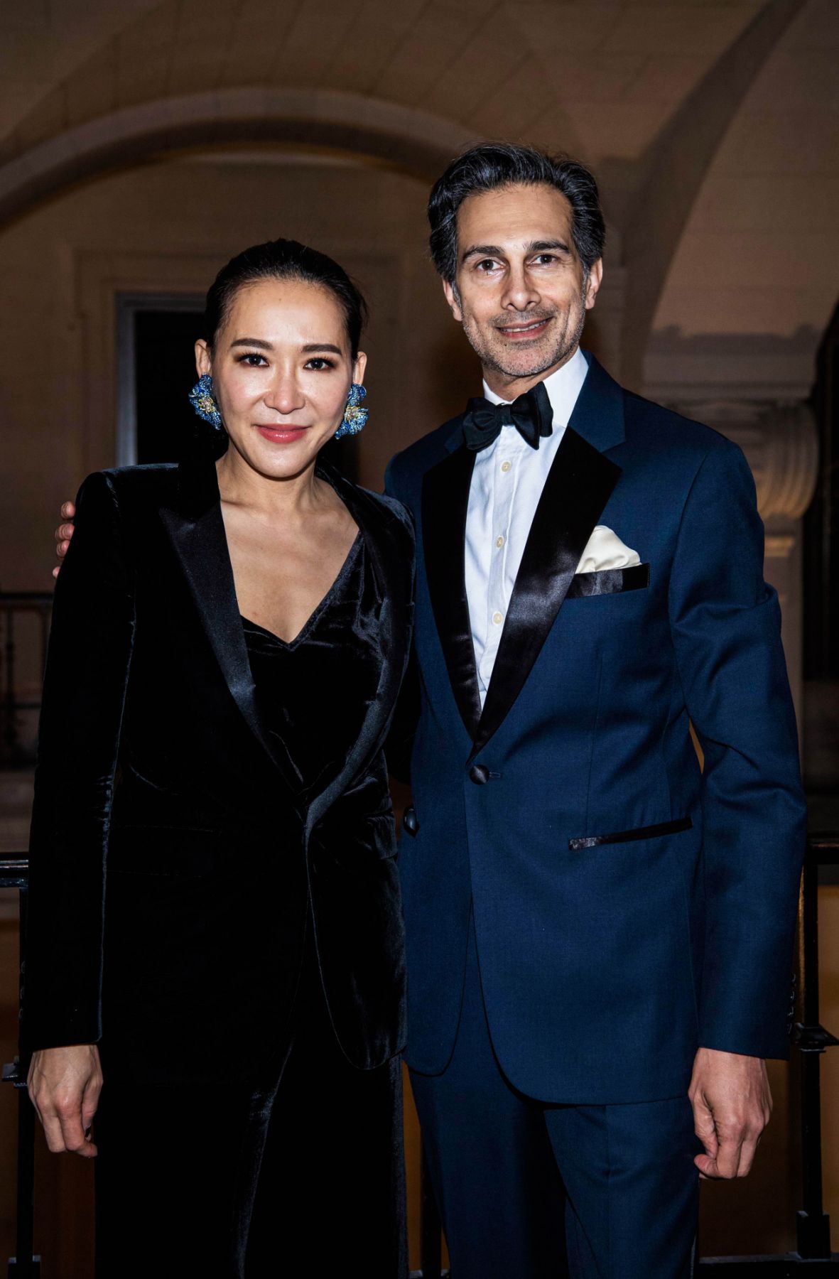 Soirée en l'honneur du don de Cindy Chao d'une broche de sa collection "Annual Butterfly" à la Galerie de Bijoux du Musée des Arts Décoratifs. Paris, le 20 janvier 2020. © Julio Piatti
