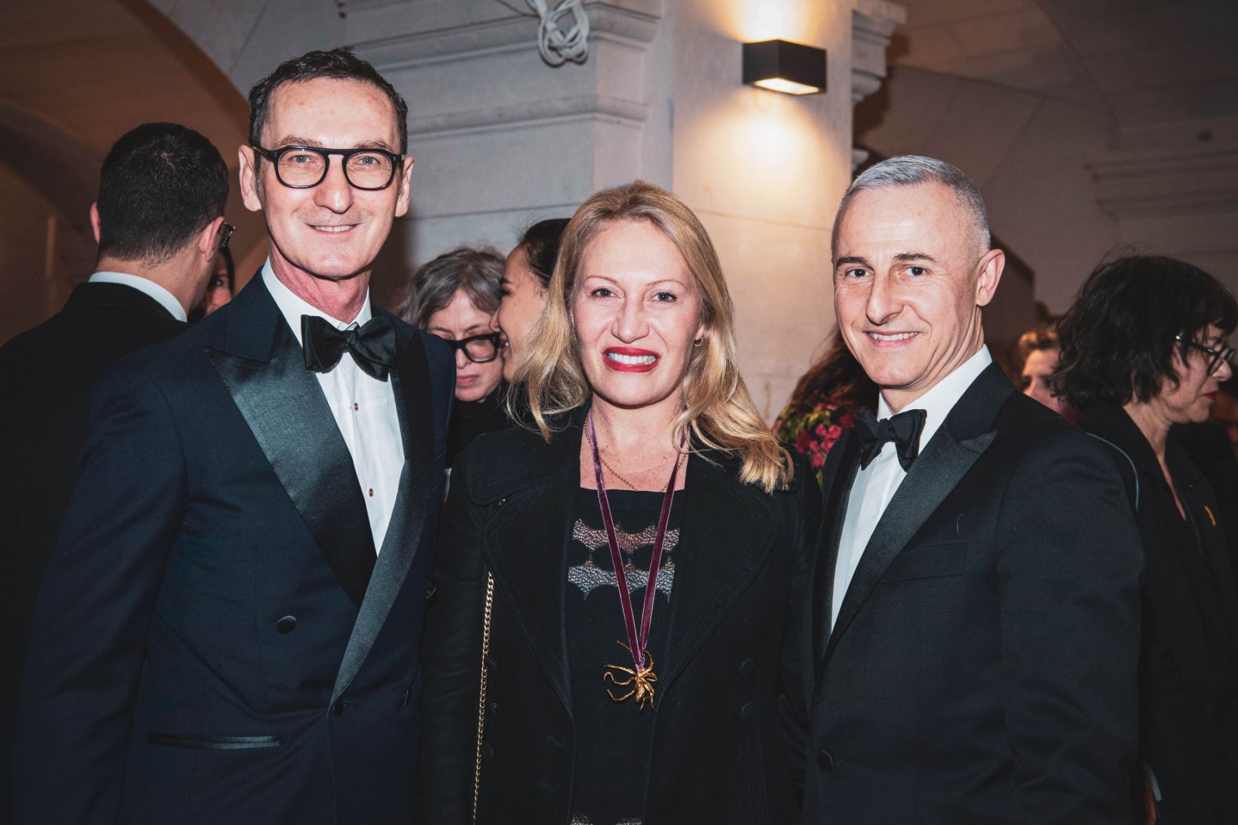 Soirée en l'honneur du don de Cindy Chao d'une broche de sa collection "Annual Butterfly" à la Galerie de Bijoux du Musée des Arts Décoratifs. Paris, le 20 janvier 2020. © Julio Piatti