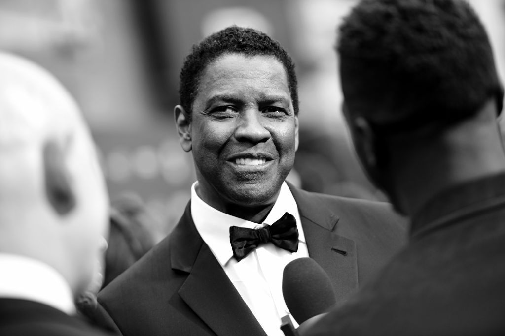 HOLLYWOOD, CALIFORNIA - JUNE 06: (EDITORS NOTE: Image has been shot in black and white. Color version not available.) Denzel Washington attends the 47th AFI Life Achievement Award honoring Denzel Washington at Dolby Theatre on June 06, 2019 in Hollywood, California. (Photo by Charley Gallay/Getty Images for WarnerMedia) 610288