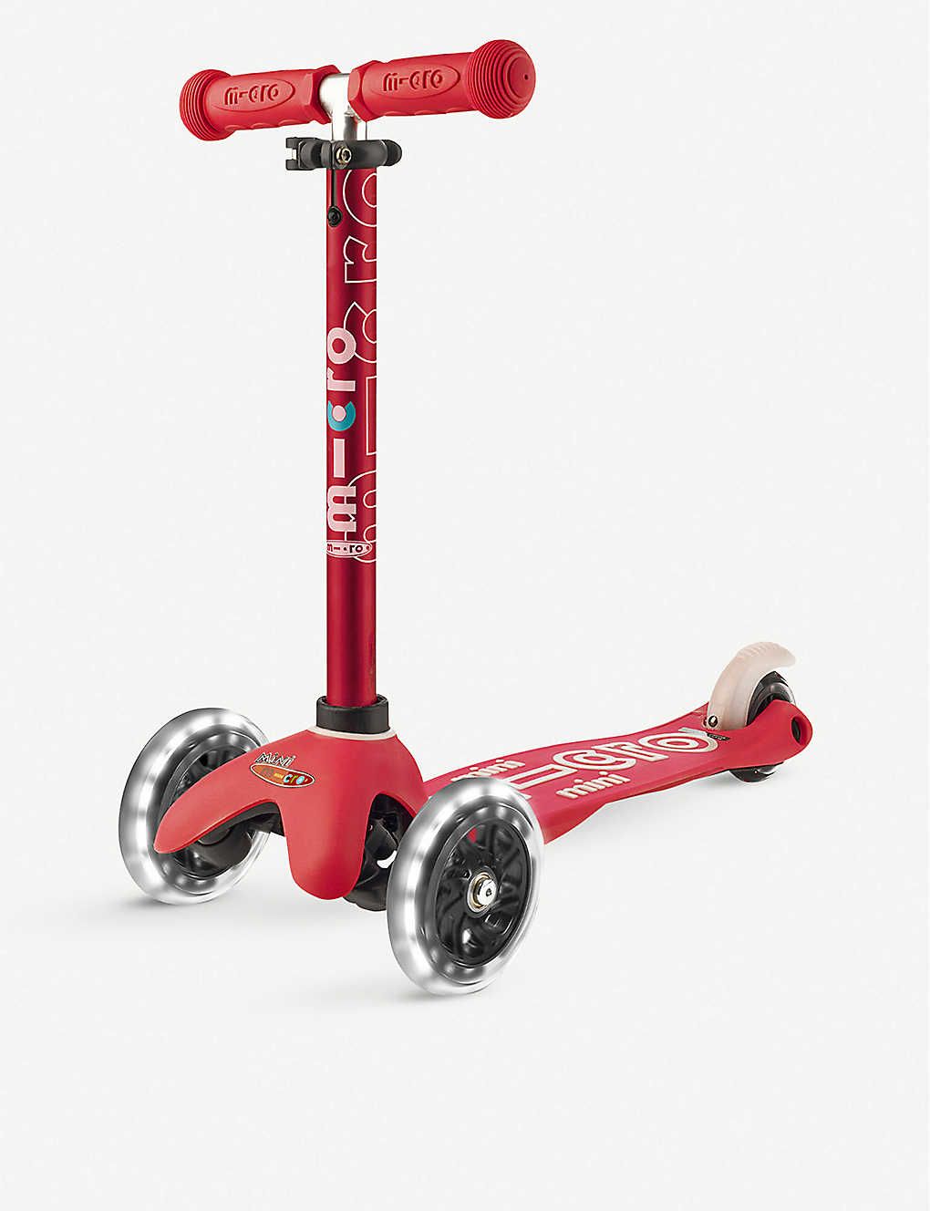 christmas gift guide 2021 - luxury gifts for kids Micro Scooter Mini Deluxe LED Scooter