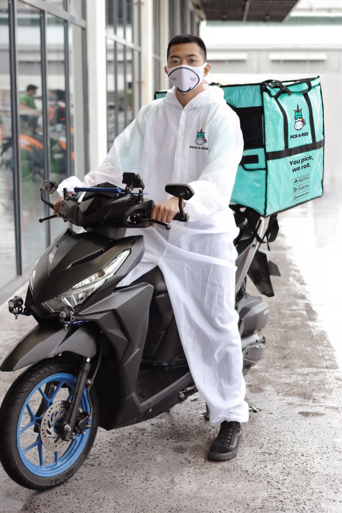 Pick A Roo online shopping. An app developed by co-founder Kevin Tan.