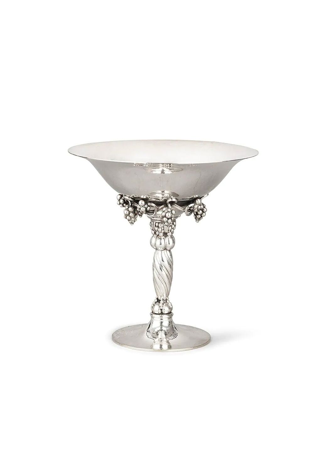 Choupette's silver food dish (Image: Sotheby's)