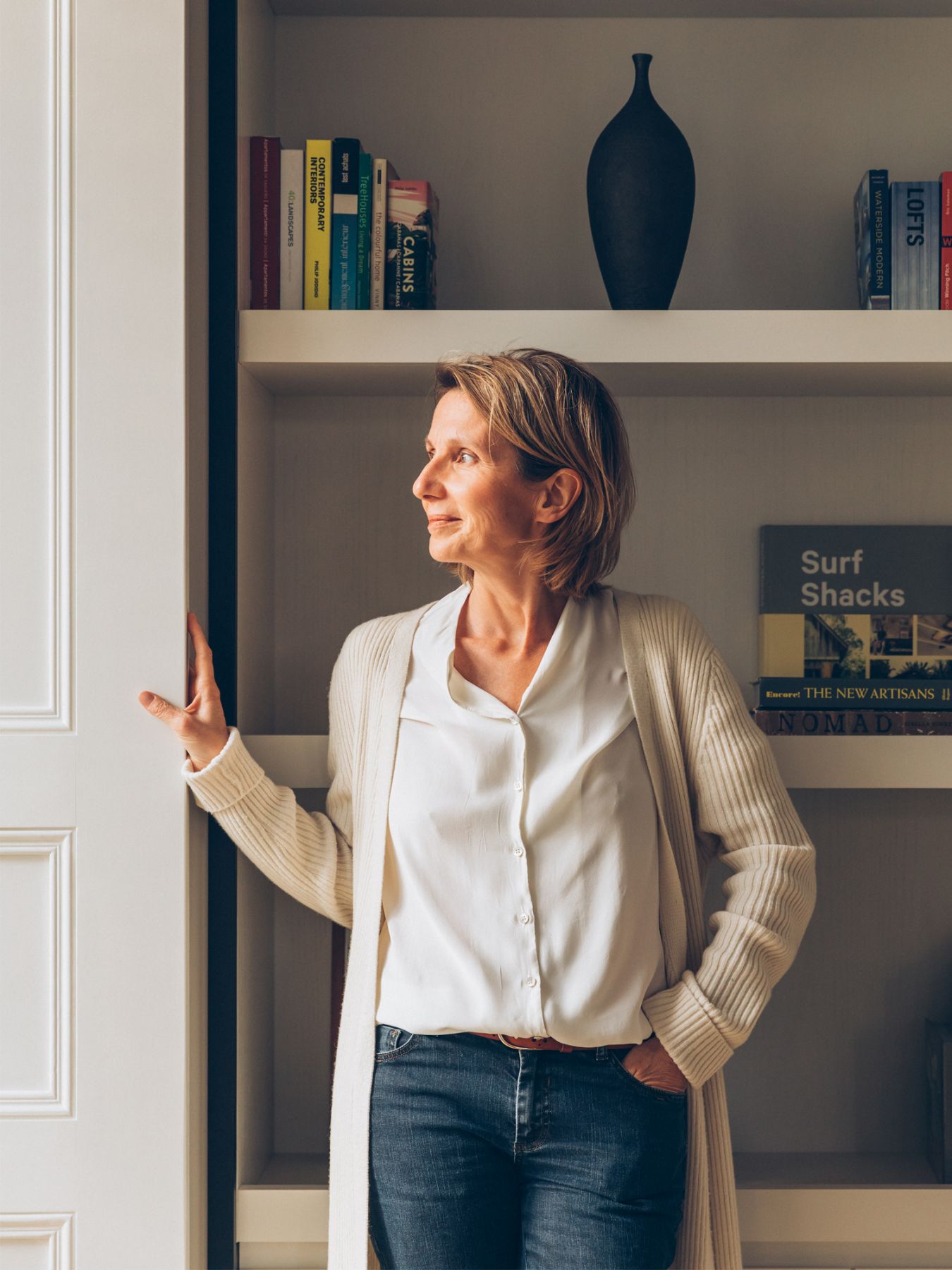 French designer Laurence Beysecker, co-founder of Portugal-based studio Maison Amarande
