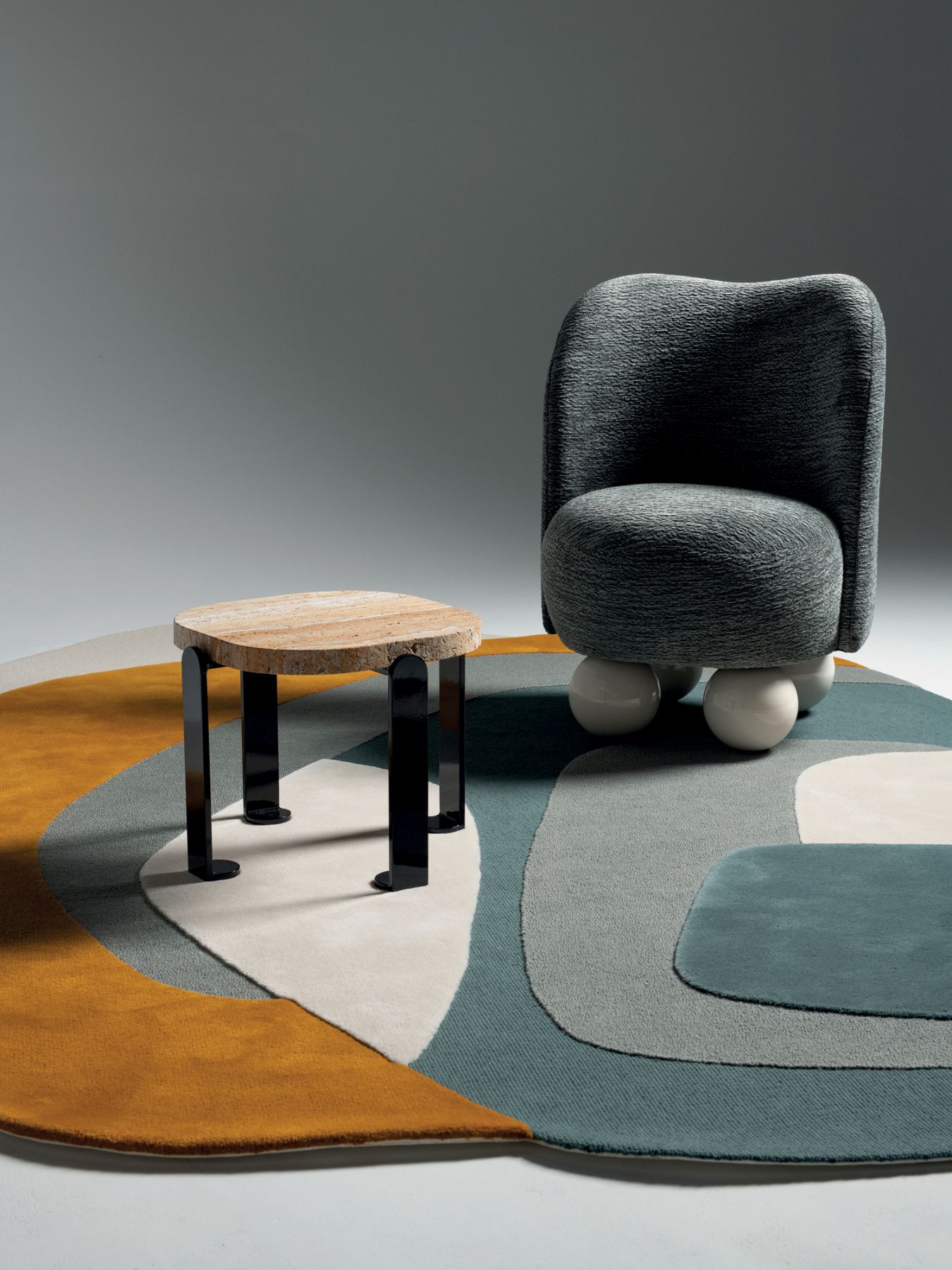 Le Berre Vevaud's furniture boasts a timeless aesthetic with sleek materials