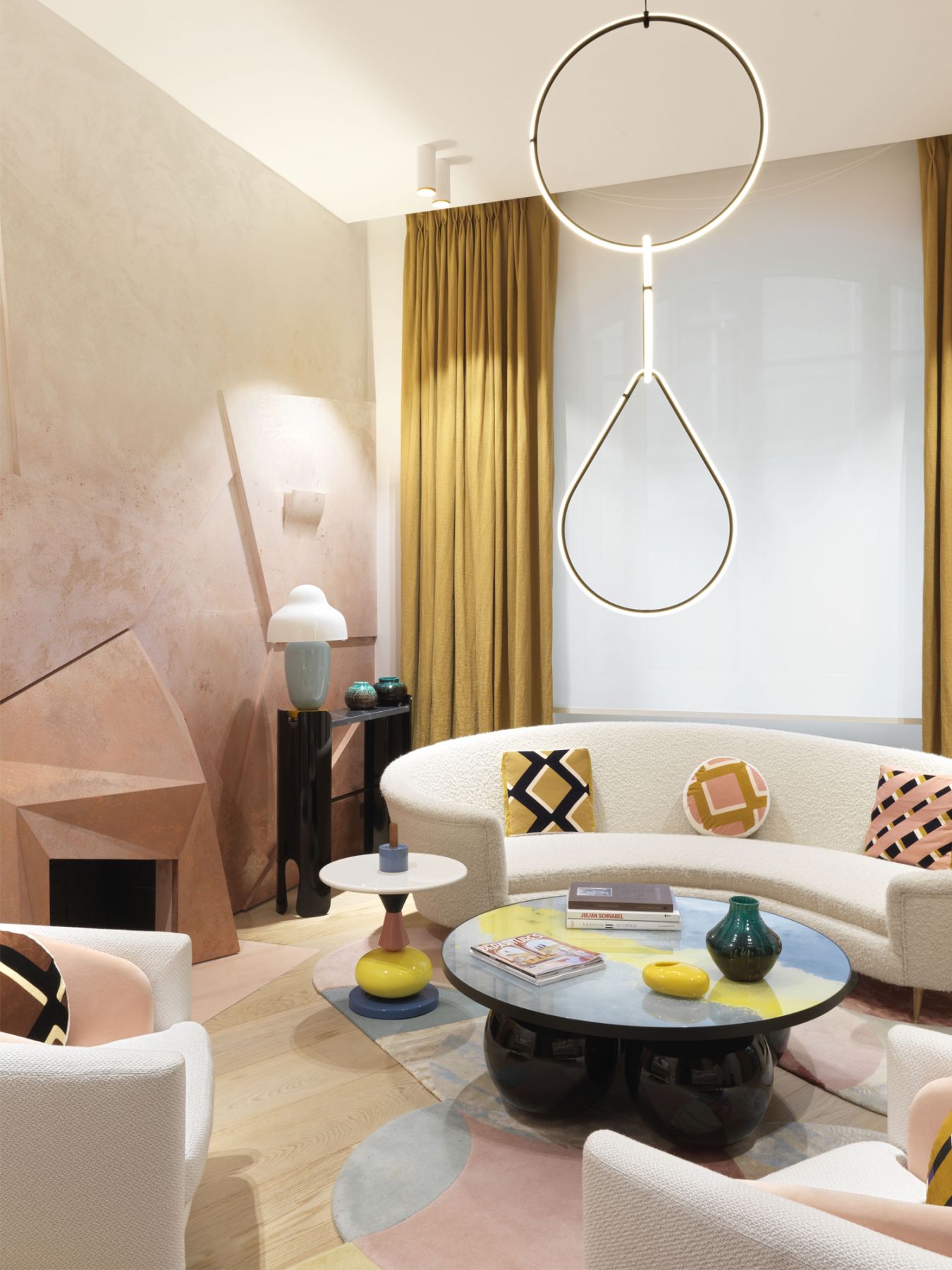 The design duo's signature contemporary touch can be found in this private French residence (Photographed by Stephan Julliard)