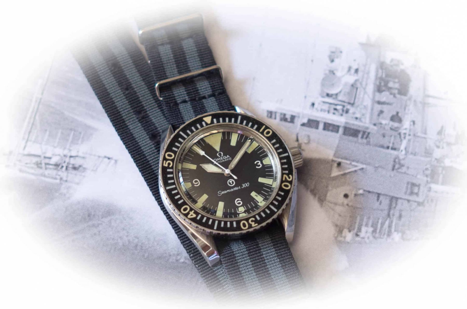 A vintage Seamaster 300