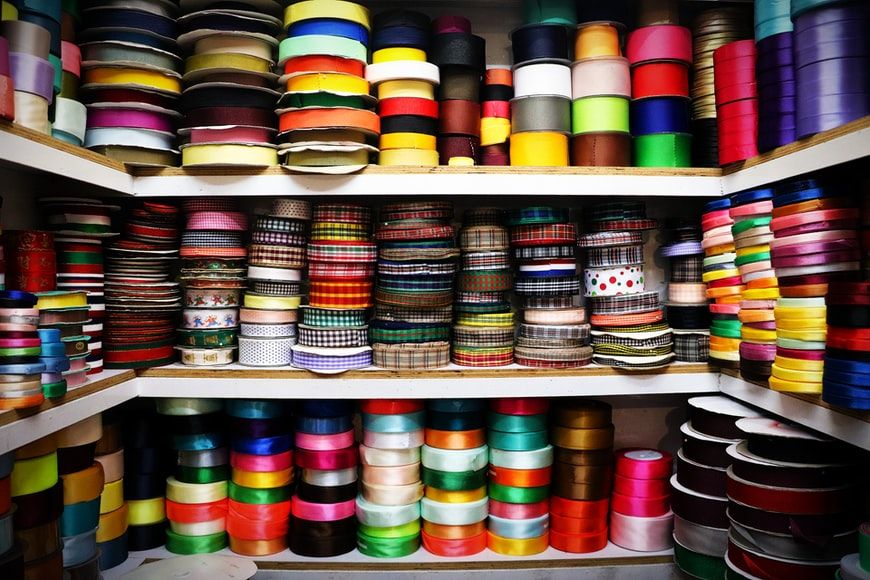 Pick from a wide variety of ribbon designs (Photo: Rachel Handley/Unsplash)